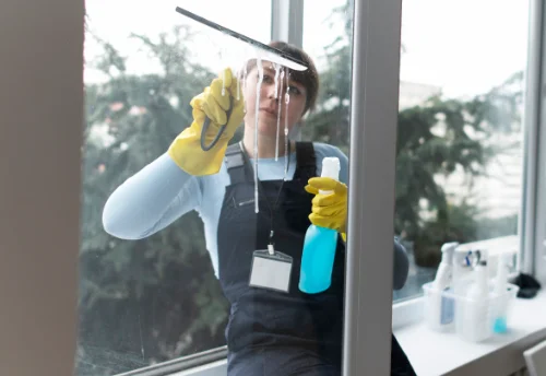 Nettoyage de vitres intérieures et extérieures à Cuffy